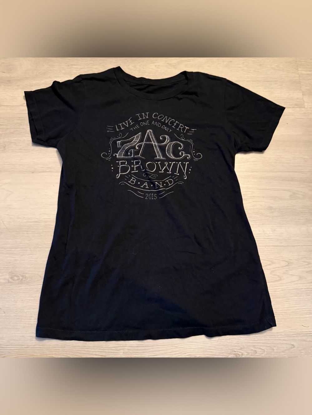 Zac Browns Southern Ground Tour Tee Women’s XL 2015 Jekyll&Hyde Country Music